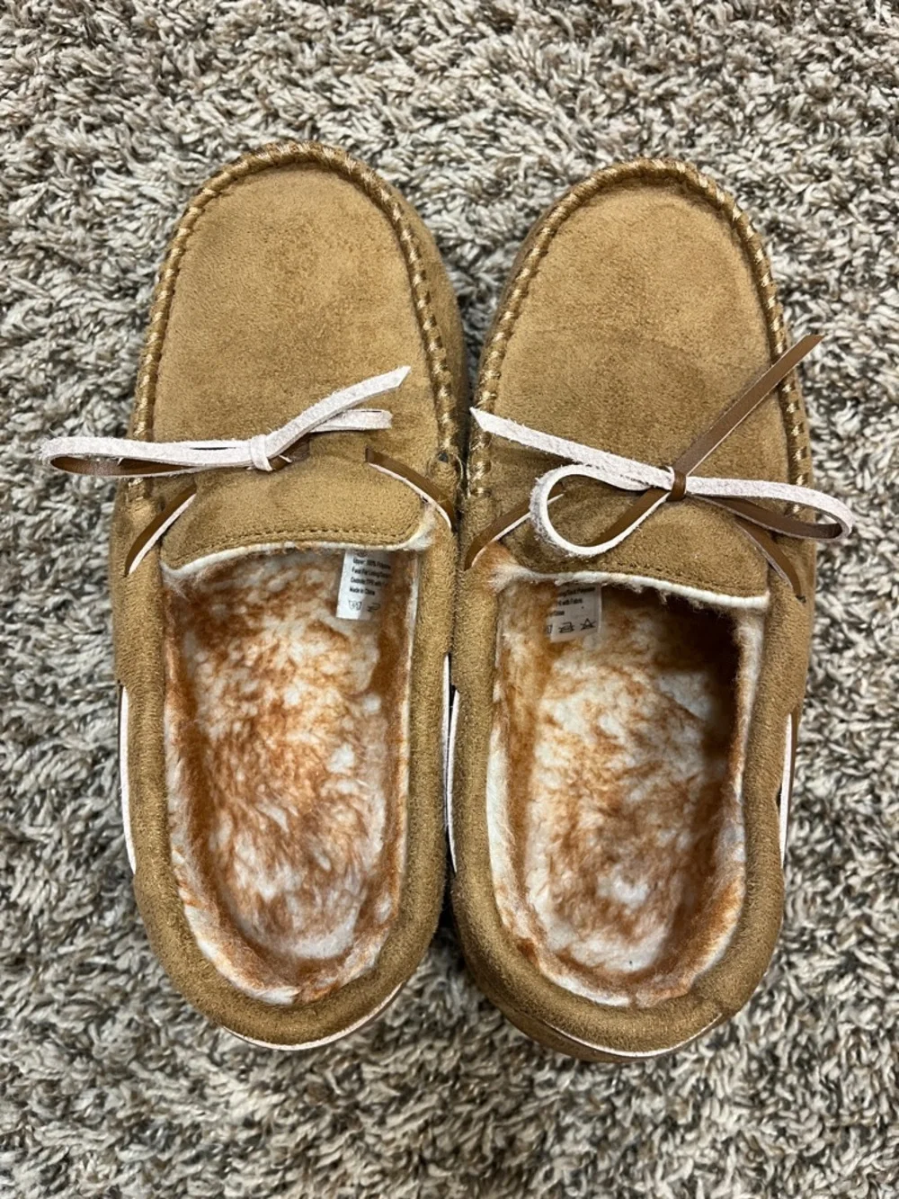 Foam Moccasin Slippers